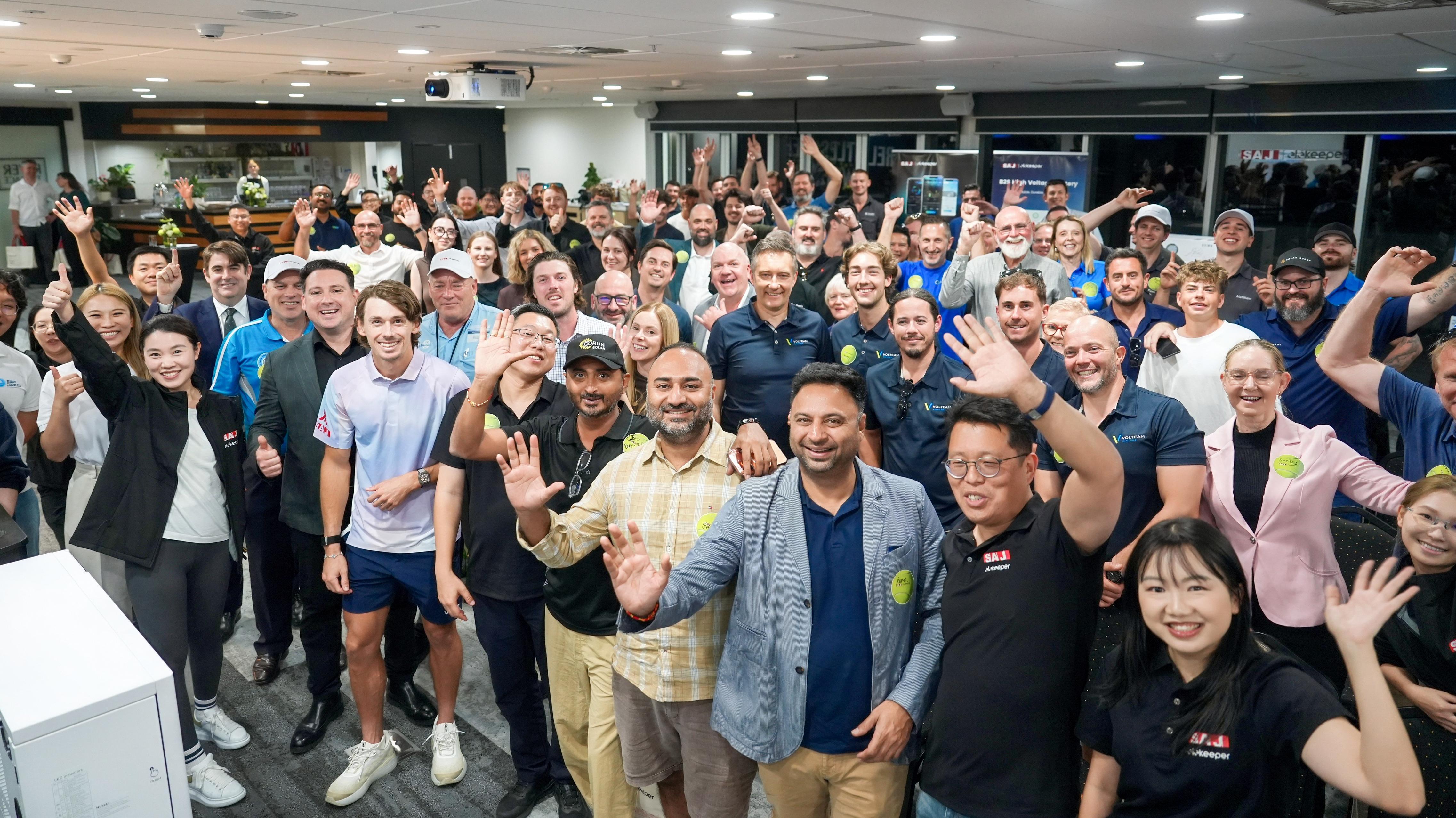 Een onvergetelijke avond in Australië: SAJ Electric presenteert nieuwe oplossingen en merkvisie