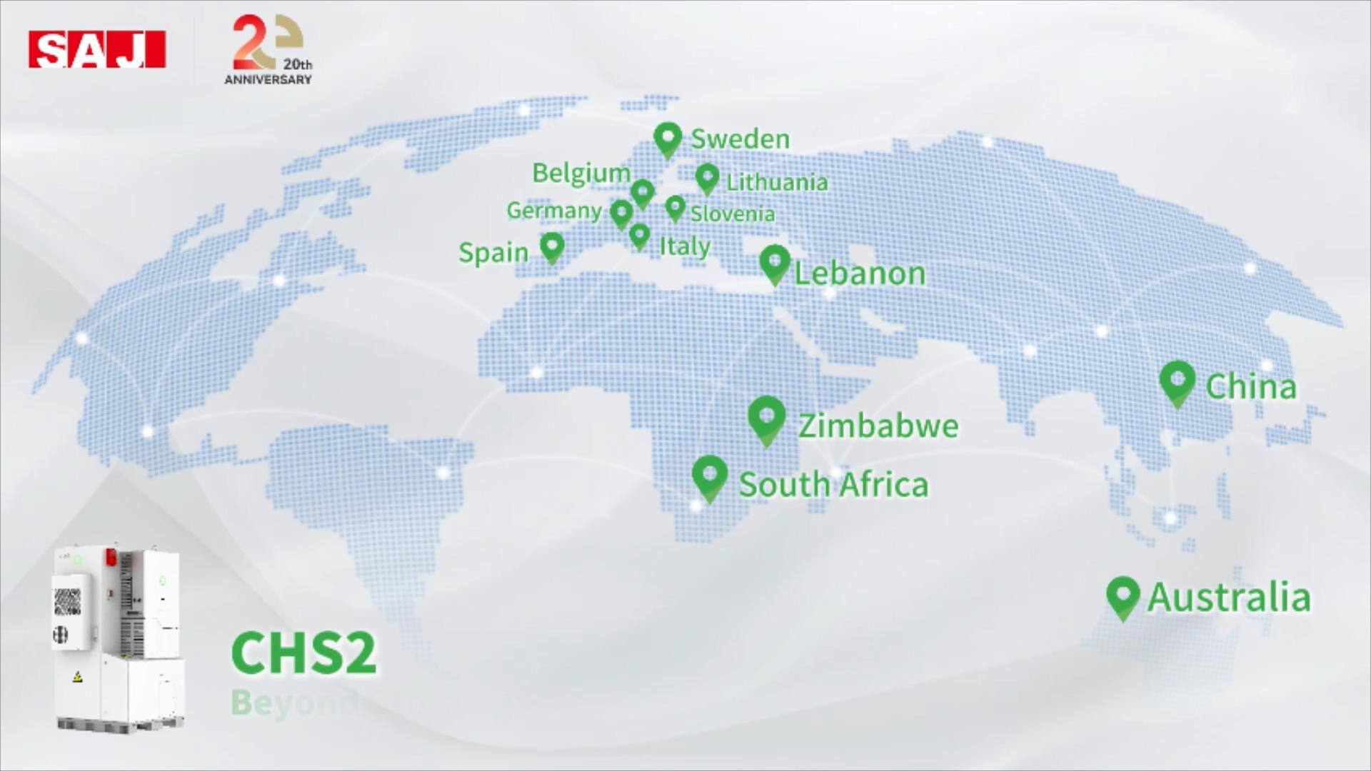 SAJ C&I Smart alles-in-één energieopslagoplossing CHS2 – Uitgelichte projecten 2024